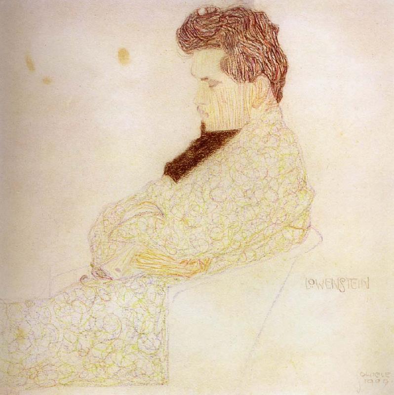 Egon Schiele Portrait of the composer Lowenstein